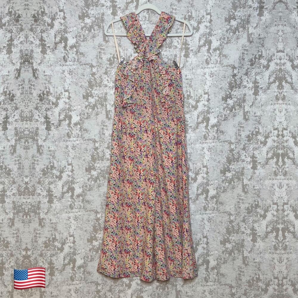 Rebecca Taylor Margo Floral Silk Jumpsuit